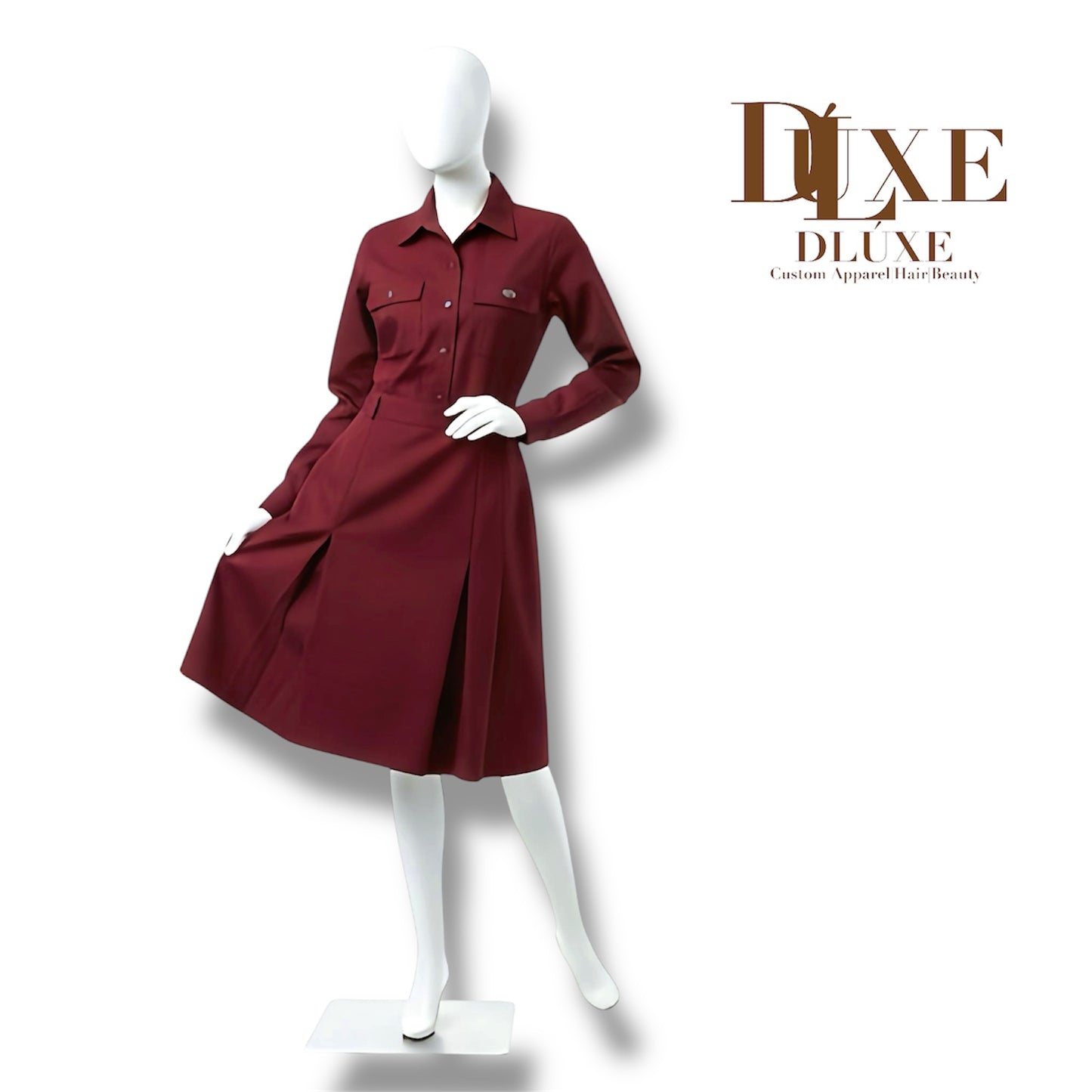 Reconstructed Dickies Utility Plissé