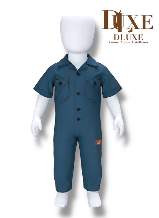 Reconstructed Dickies Jumpsuit