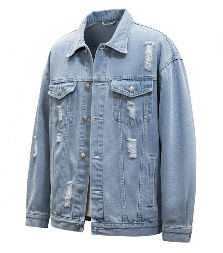 Sports Football Denim/Hoodie Jacket