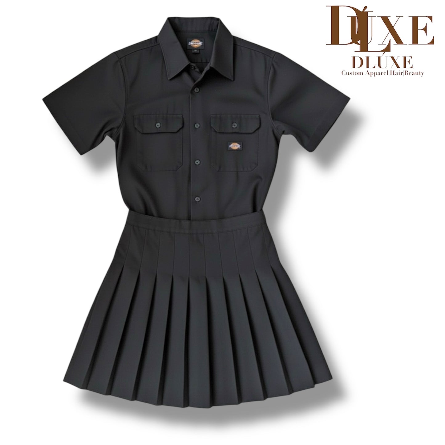 Reconstructed Dickies Utility Plissé