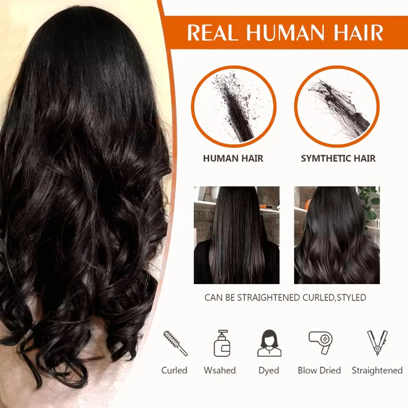 Natural Straight Tape-In Extensions