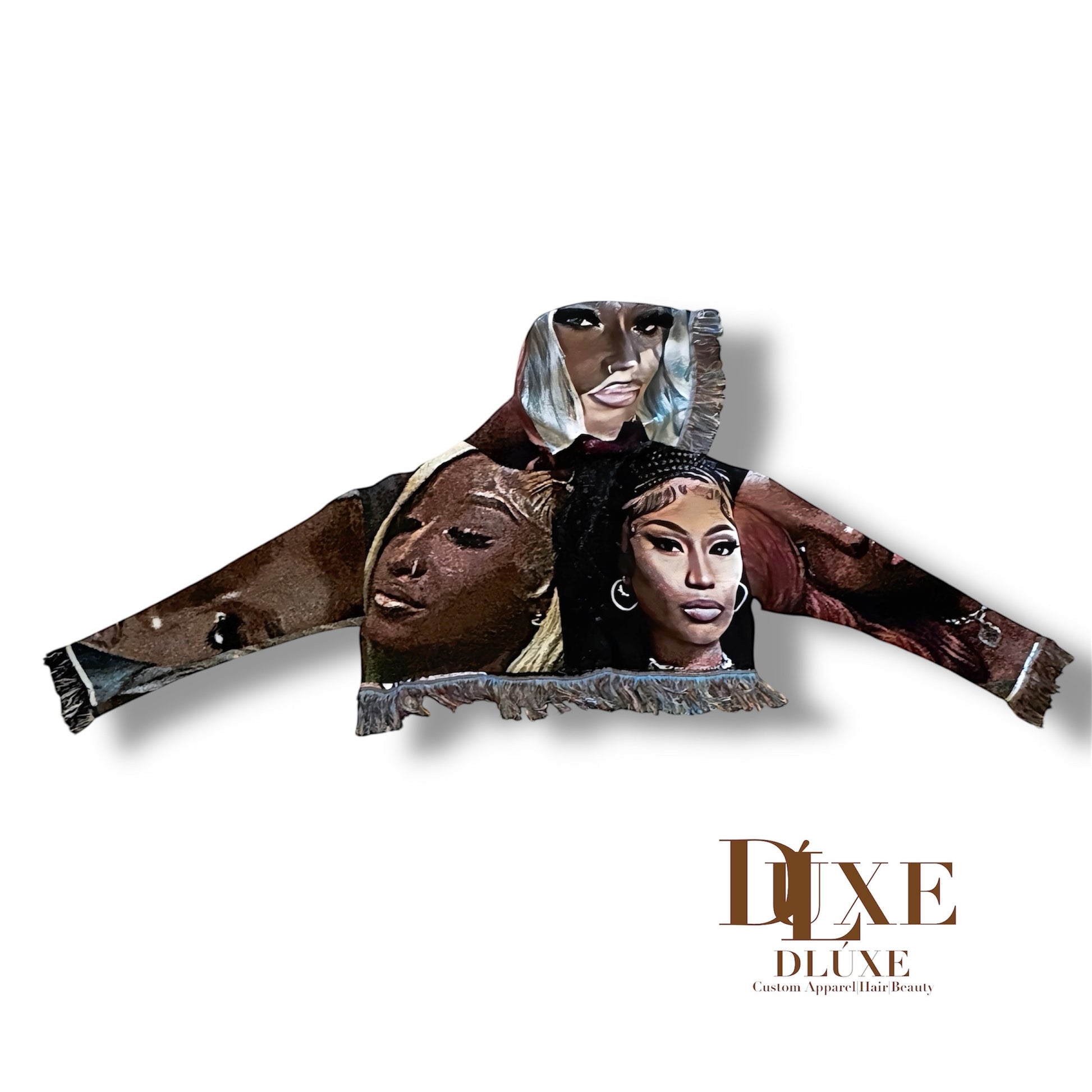 Hoodie with custom design of client photos