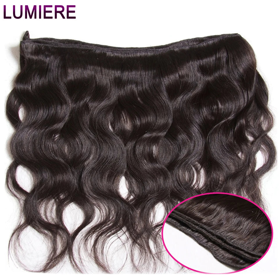 Luxe 16A Body Wave Bundles– Virgin Raw Brazilian Human Hair