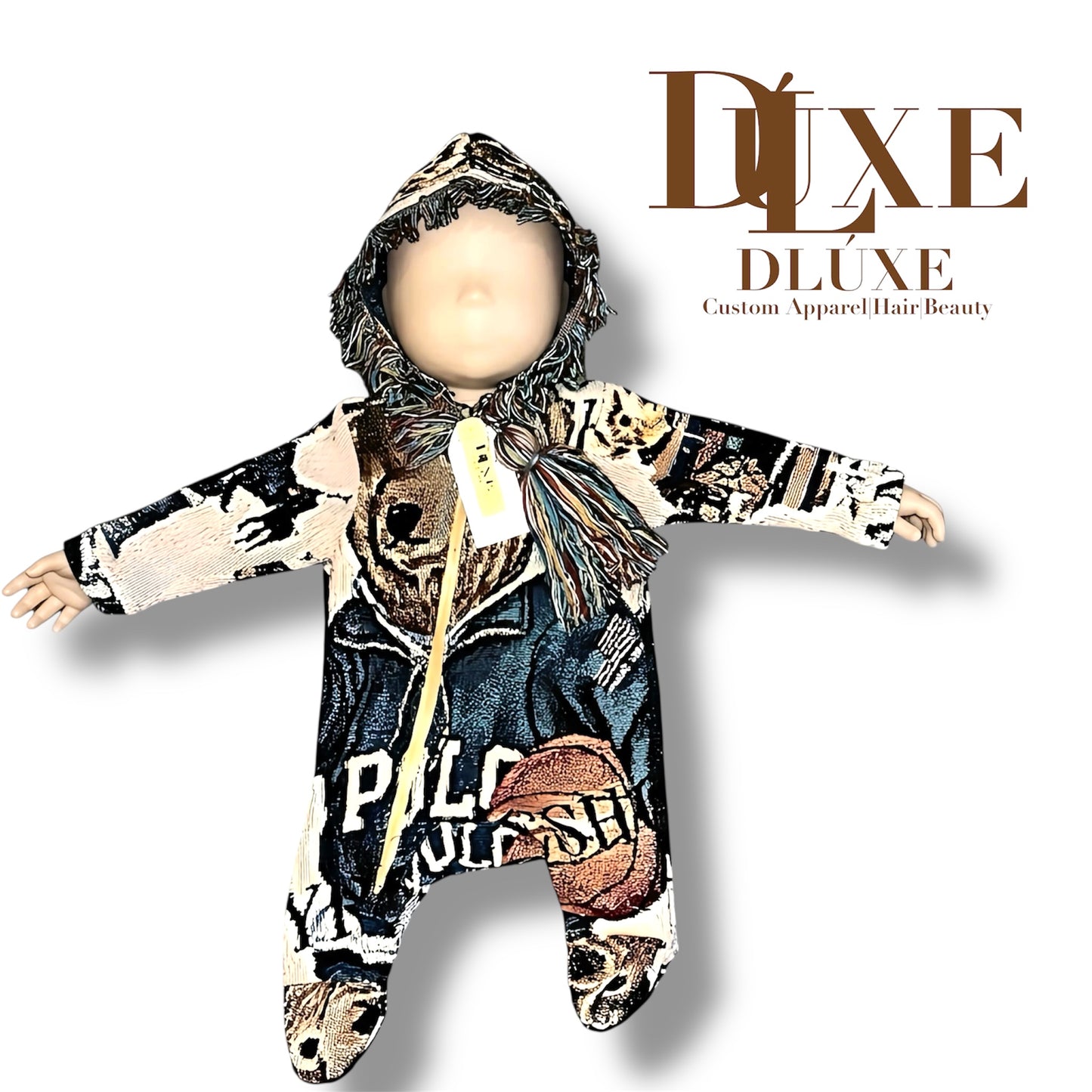 Footed Tapestry Onesie