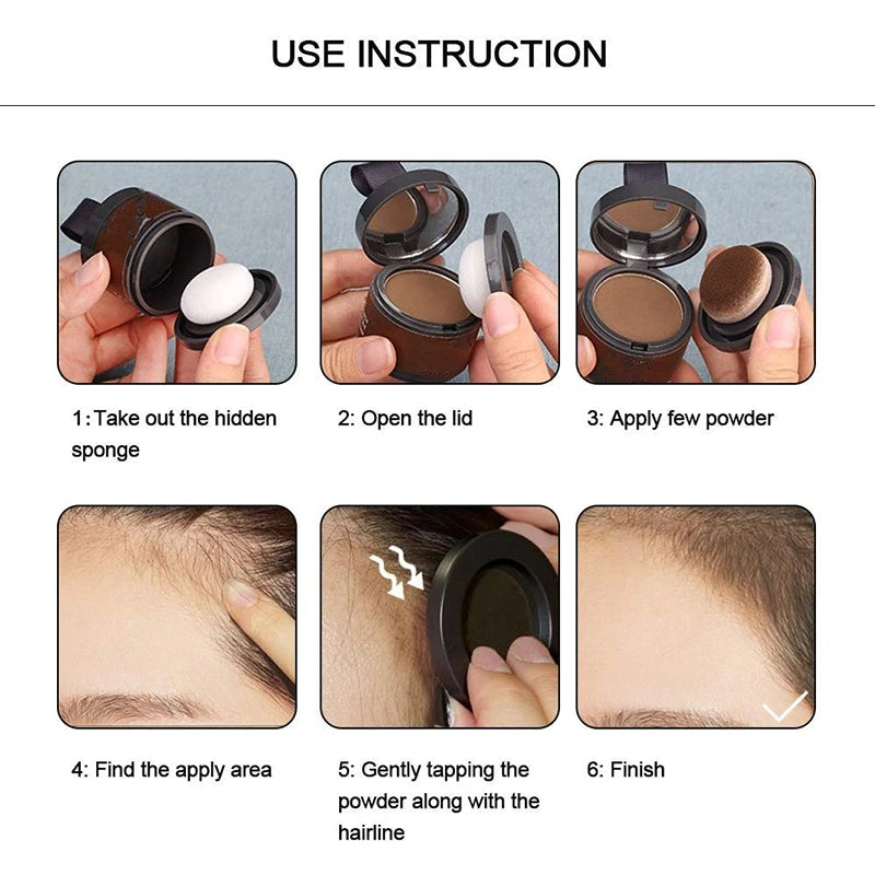 Hairline Sculpting Powder – Instant Root Touch-Up/Scalp Concealer
