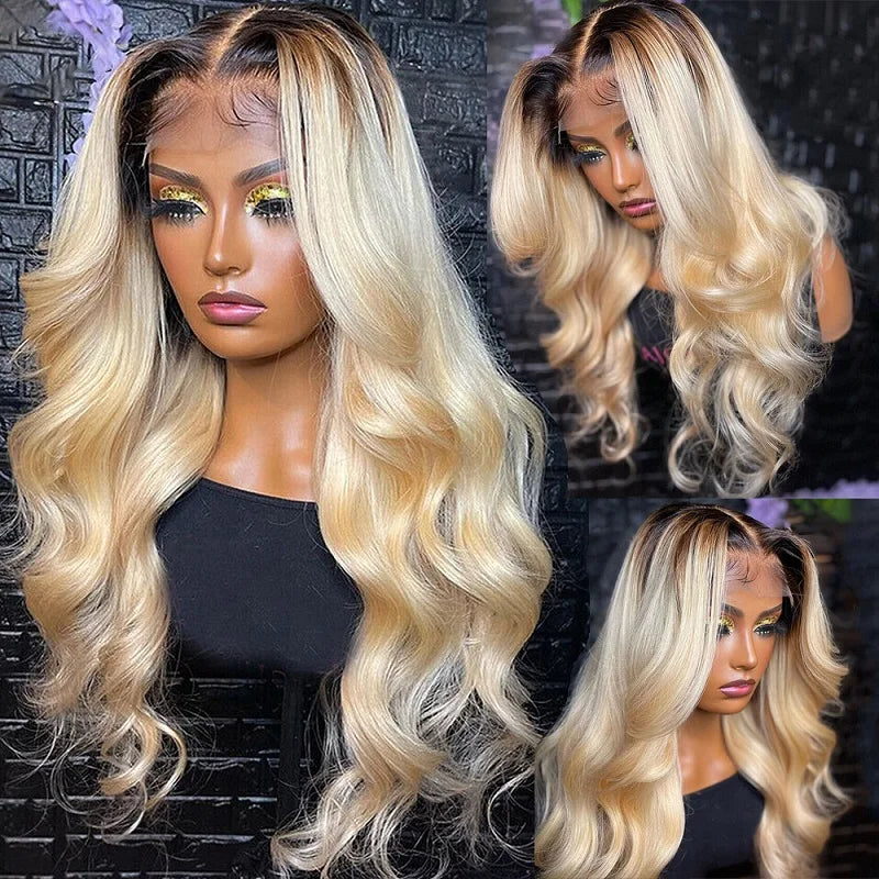 613 Ombre/Blonde 13x6" HD Lace Frontal Wig