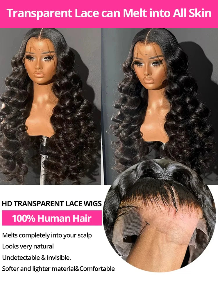 Premium 13x6 HD Lace Loose Wave Custom Wig