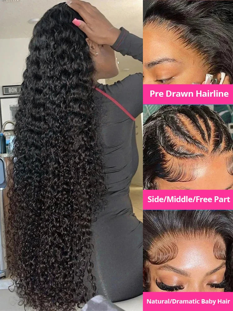 Luxe Deep Wave 13x6 HD Lace Frontal Wig