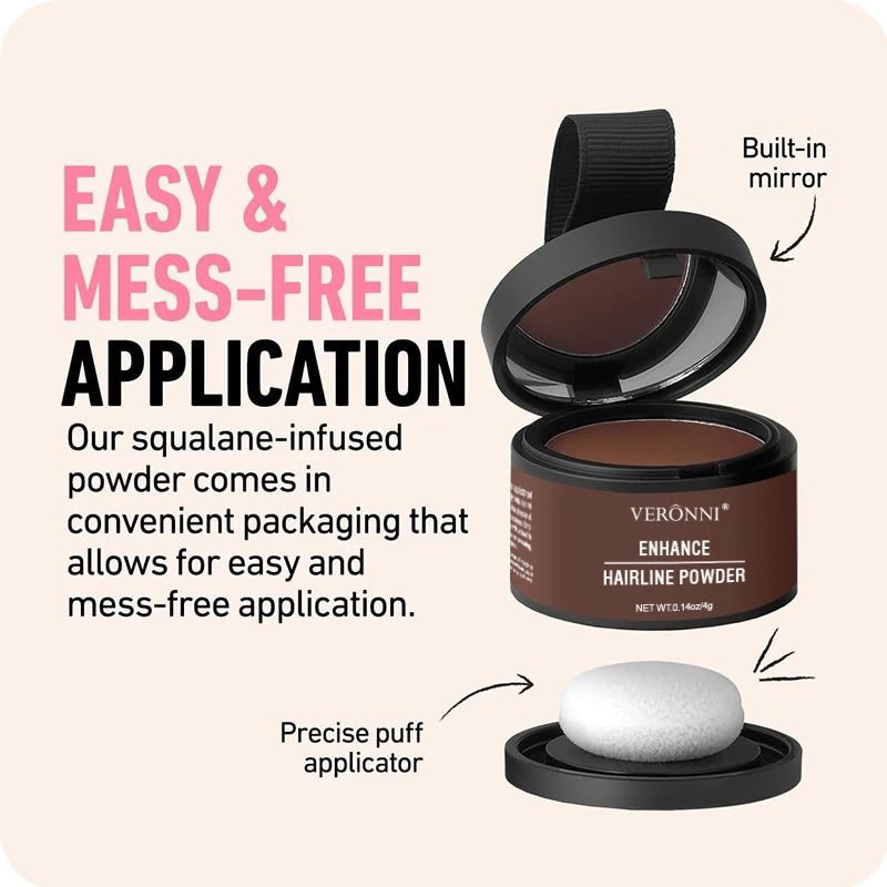 Hairline Sculpting Powder – Instant Root Touch-Up/Scalp Concealer
