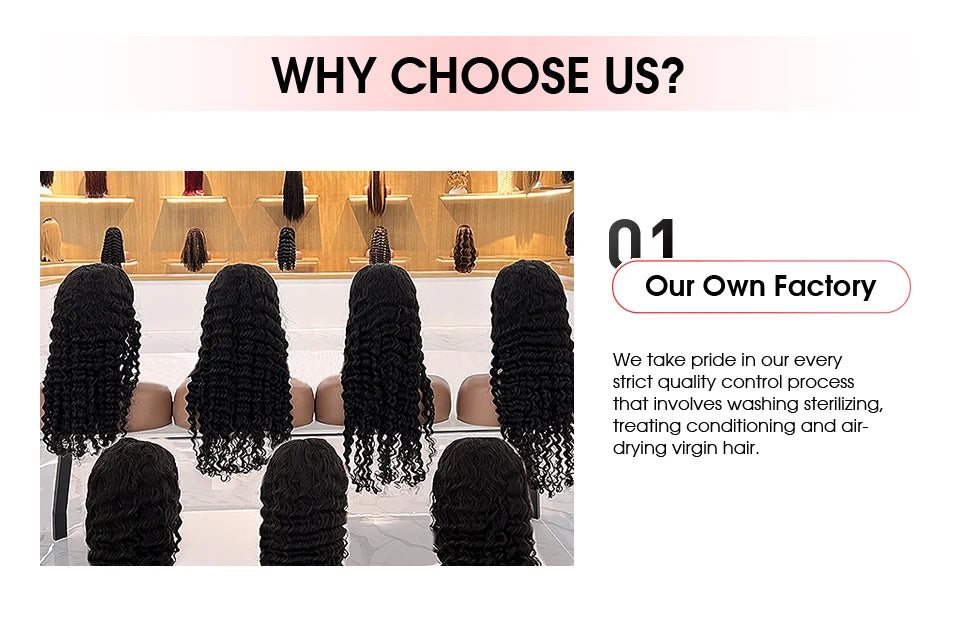 Luxe Loose Deep Wave HD Lace Frontal Wig – Virgin Human Hair
