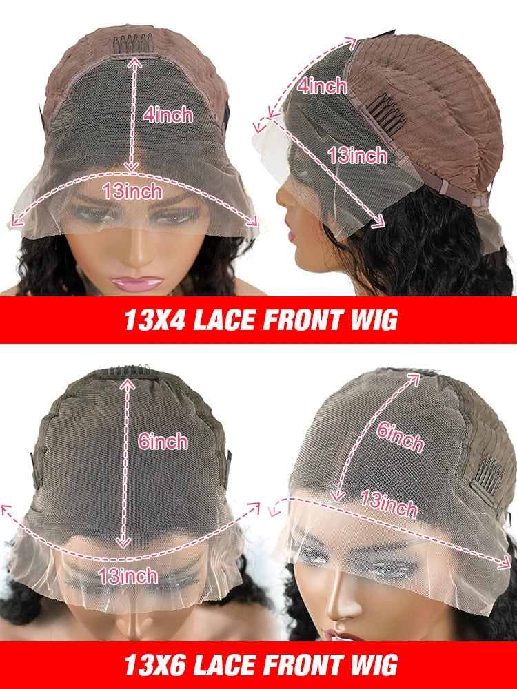 Luxe Loose Deep Wave HD Lace Frontal Wig – Virgin Human Hair