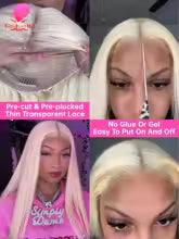 Luxe 613 Blonde Glueless Human Hair Wig
